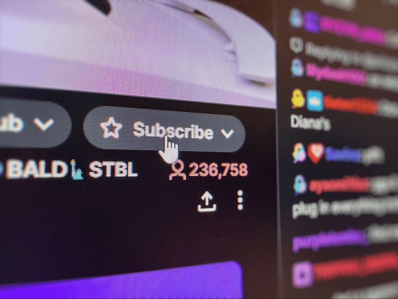Subscribe Button